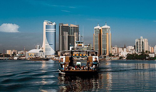 Dar es Salaam City Center View